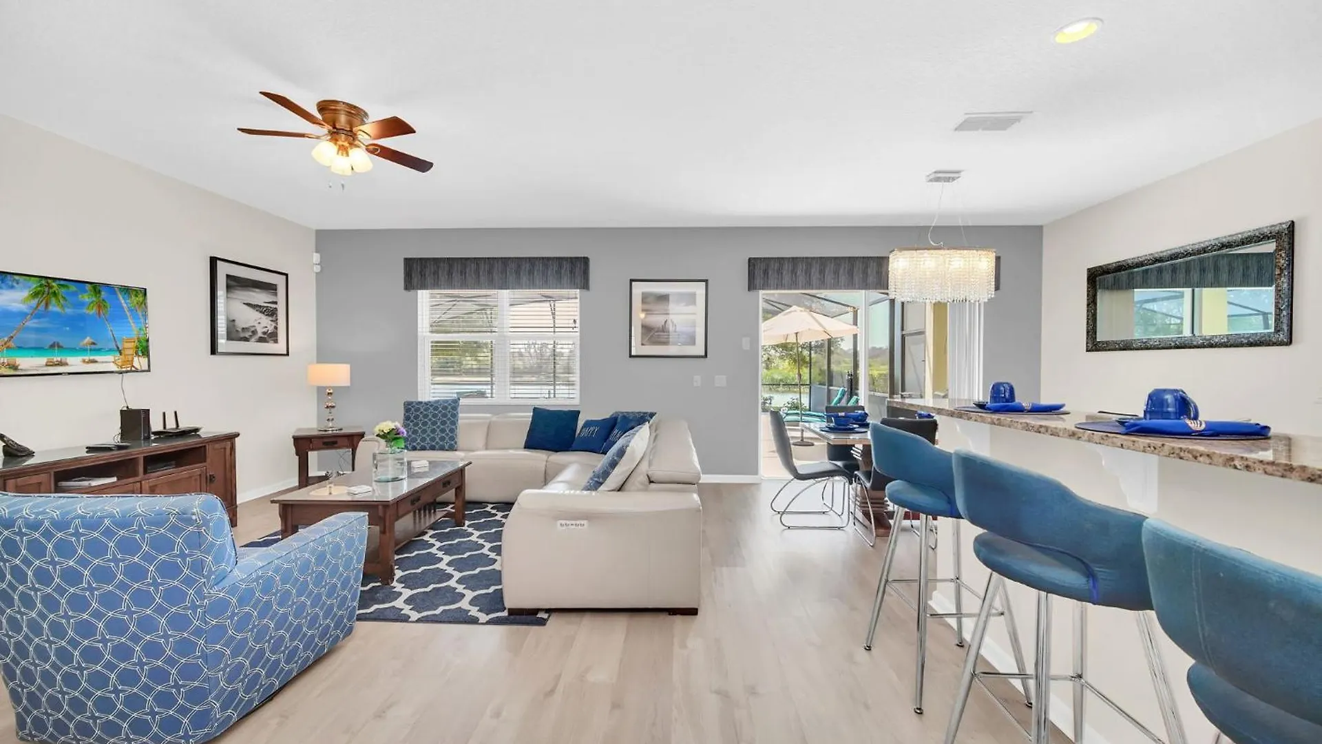 Solterra Stunner At White Rose Villas With Stunning Lake Views - Access To Resort Amenities - Game Room - Family Friendly - Nr Disney Davenport