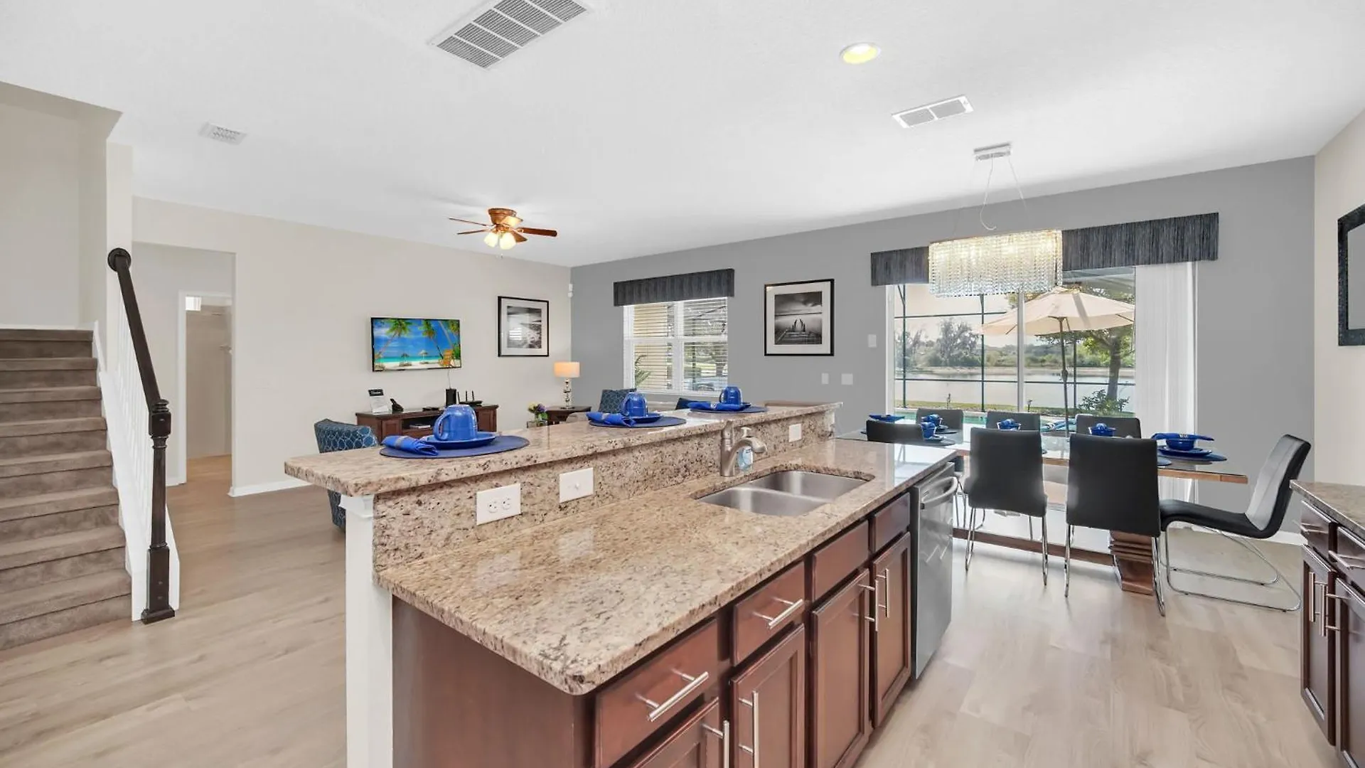 Solterra Stunner At White Rose Villas With Stunning Lake Views - Access To Resort Amenities - Game Room - Family Friendly - Nr Disney Davenport